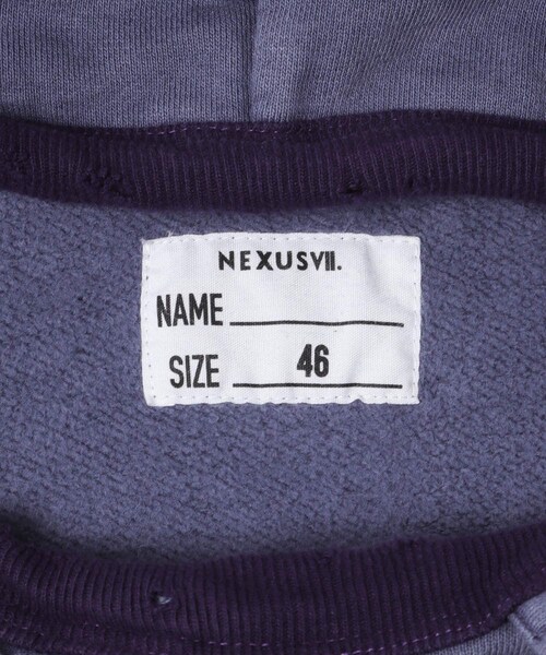 URBAN RESEARCH(アーバンリサーチ)の「NEXUSVII. DAMAGED 2TONE AFTER HOODY(パーカー・メンズ・FADE NAVY/FADE BLACK・M/L)」の15枚目の写真