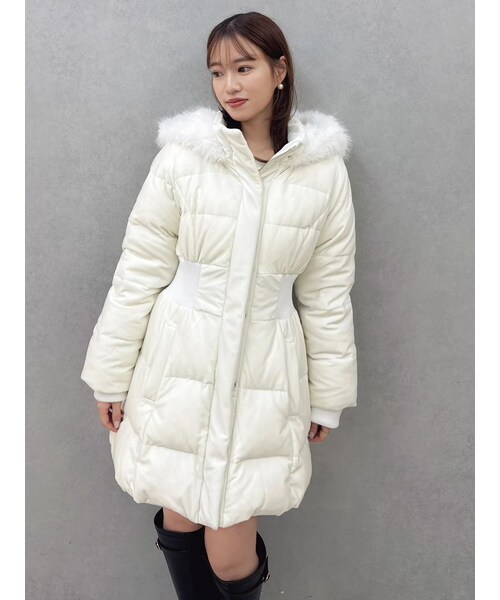 dazzlin（ダズリン）の「ウエストマークレディダウンコート（ダウン