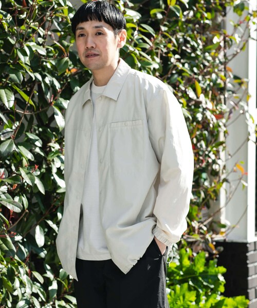 URBAN RESEARCH DOORS(アーバンリサーチドアーズ)の「『別注』Marmot×DOORS COACH SHIRTS JACKET(テーラードジャケット・メンズ・INK BLACK/NAVY/TEAL/IVORY・M/L/XL)」の6枚目の写真