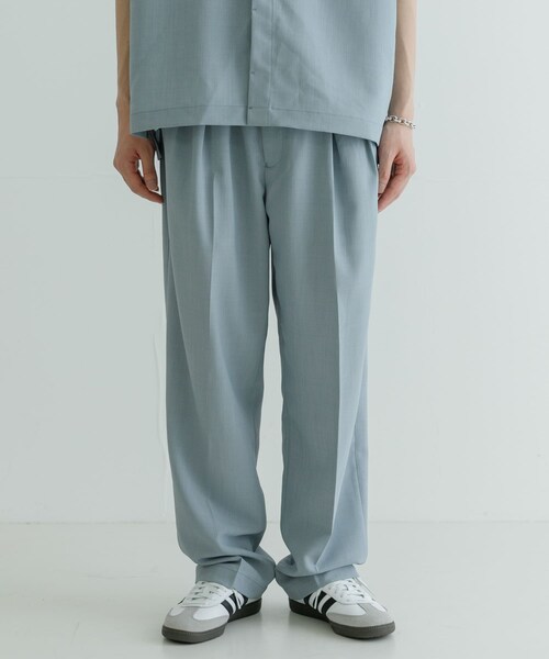 URBAN RESEARCH(アーバンリサーチ)の「URBAN RESEARCH iD ドライタッチLINEN LIKE EASY PANTS(その他パンツ・メンズ・ブルーグレー/ブラック・M/L)」の12枚目の写真