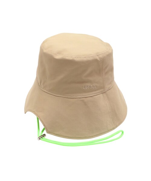 UN3D.（アンスリード）の「BACK LONG HAT（ハット・レディース・グレー/ブラック/ベージュ・F）」の17枚目の写真