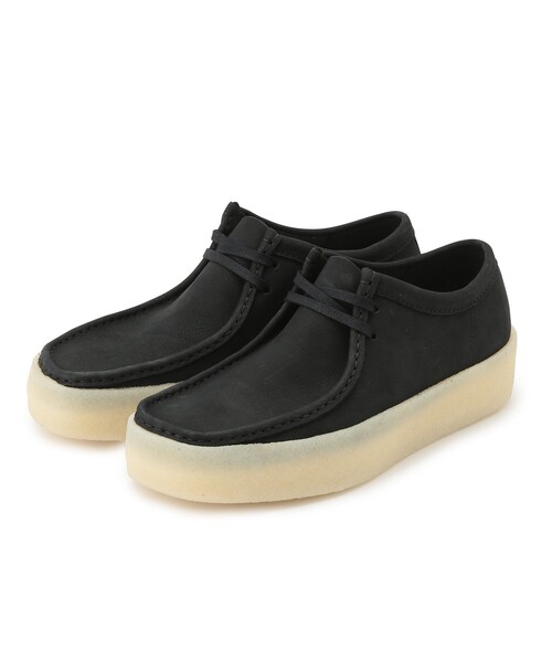 JUNRED（ジュンレッド）の「CLARKS / クラークス　Wallabee Cup ワラビー カップ（モカシン/デッキシューズ・メンズ・ブラック・7.5/8/8.5）」の2枚目の写真