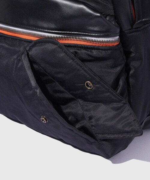 ADAM ET ROPE'（アダムエロペ）の「【MINNESSAK/ミネサック】Backpack（バックパック/リュック・メンズ・ブラック・F）」の11枚目の写真