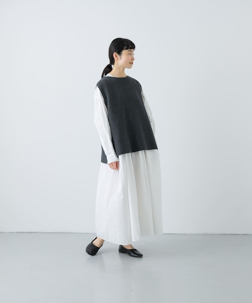 みるくてぃ かぐれ コットンスモッキングワンピース かぐれ（カグレ）の「コットンスモッキングワンピース（ワンピース