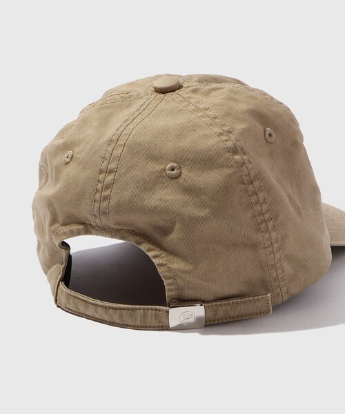 ADAM ET ROPE'（アダムエロペ）の「【KIJIMA TAKAYUKI/キジマ タカユキ】SULFER DYED 6PANEL CAP（キャップ・メンズ・ブラック/ベージュ・F）」の6枚目の写真