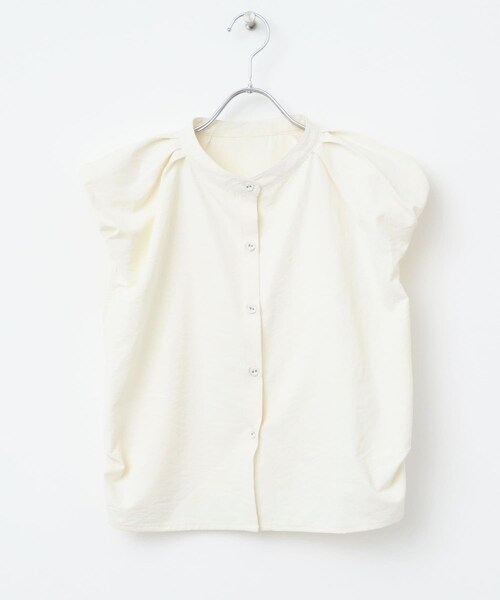 URBAN RESEARCH ROSSO（アーバンリサーチロッソ）の「パフスリーブブラウス（シャツ/ブラウス・レディース・BRICK/OFF WHITE/NAVY・FREE）」の9枚目の写真