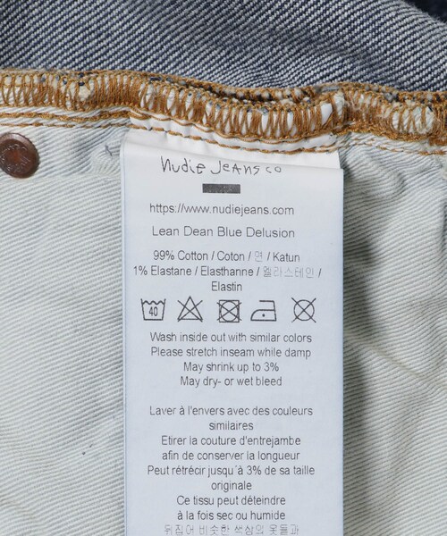 THE GOODLAND MARKET（ザグッドランドマーケット）の「NUDIE JEANS　Lean Dean B.Delusion-28（デニムパンツ・メンズ・443 BD・26/27/28）」の10枚目の写真