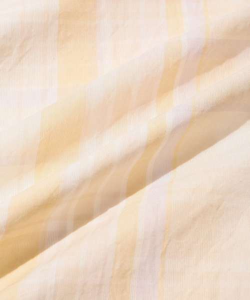 ADAM ET ROPE'(アダムエロペ)の「【KAPTAIN SUNSHINE/キャプテンサンシャイン】Gauze Plaid Plain Shirt(シャツ/ブラウス・メンズ・ホワイト系/グリーン系・2/3/4)」の19枚目の写真