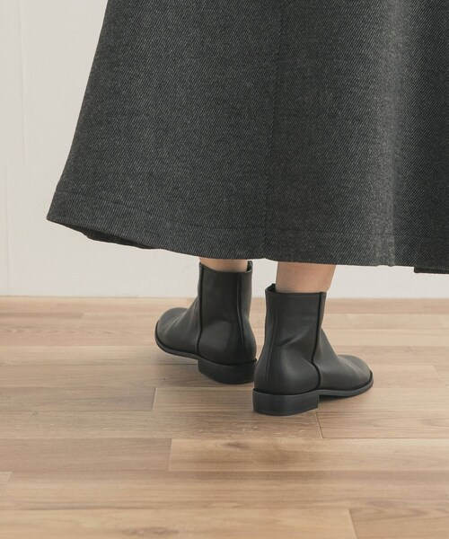 URBAN RESEARCH DOORS（アーバンリサーチドアーズ）の「レザーブーツ（ブーツ・レディース・BLACK・36/37/38）」の7枚目の写真