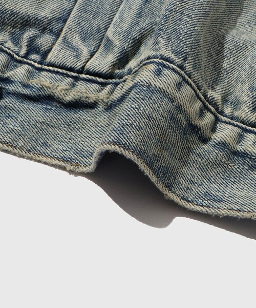 【BOWWOW/バウワウ】BLANKET LINED DENIM JK AGING