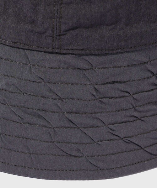ADAM ET ROPE'(アダムエロペ)の「【KIJIMA TAKAYUKI/キジマ タカユキ】TWISTED BRIM SAILOR HAT(ハット・メンズ・ブラック/チャコール・F)」の7枚目の写真
