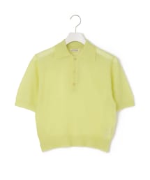 ADAM ET ROPE' | 【公式サイト限定】【AURALEE(オーラリー)】 KID MOHAIR SHEER KNIT POLO(ポロシャツ)