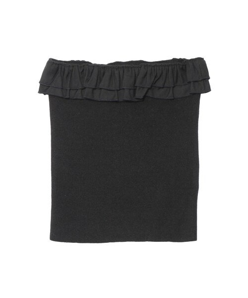 PAMEO POSE（パメオポーズ）の「Perfect Bare Top（その他トップス・レディース・ブラック/ピンク/グリーン・F）」の3枚目の写真