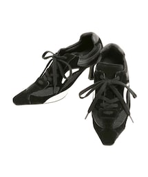 EVRIS | スウェードポインテッドスニーカーヒール(パンプス)