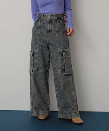 ヴィンテージデニムワイドパンツ