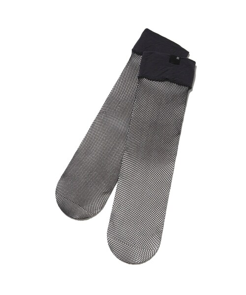 ADAM ET ROPE'（アダムエロペ）の「フィッシュネットハイソックス（ソックス/靴下・レディース・チャコール/キナリ系/ダークブラウン・F）」の15枚目の写真