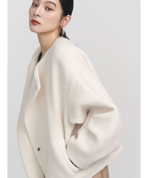 LAGUNAMOON（ラグナムーン）の「ボアブルゾン（ブルゾン）」 - WEAR