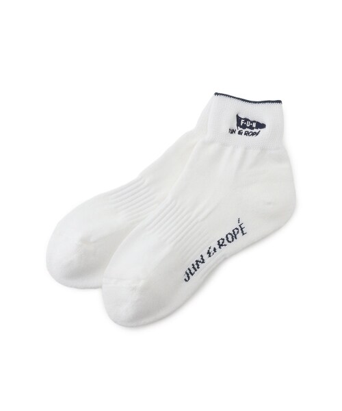 ROPE'（ロペ）の「POPカラーショートソックス（ソックス/靴下・レディース・グレー/ホワイト/ピンク・F）」の2枚目の写真