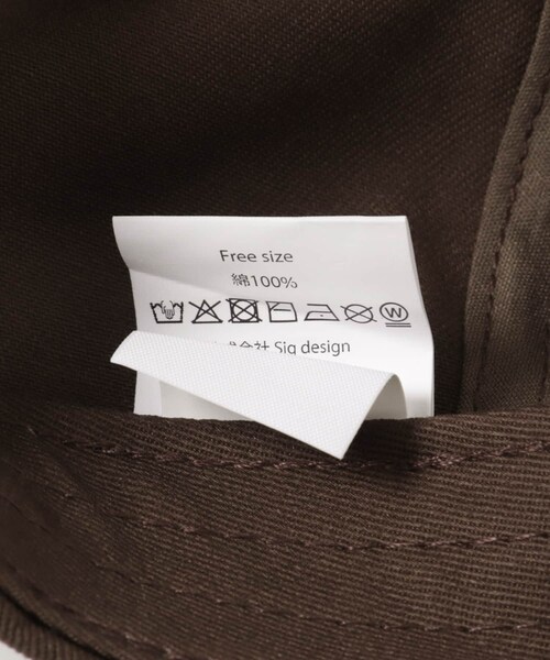 URBAN RESEARCH DOORS(アーバンリサーチドアーズ)の「LY BOEKEN CAP(キャップ・レディース・DARKBROWN/PINKORANGE/SANDGRAY・One)」の12枚目の写真