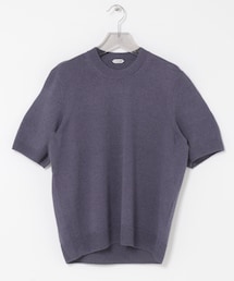 URBAN RESEARCH | PURLAM　WASHI M-G TENJIKU CREW-NECK SHORT-SLEEVE(ニット/セーター)