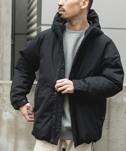 URBAN RESEARCH DOORS(アーバンリサーチドアーズ)の「ウールブレンドラミネートダウンパーカー(その他アウター・メンズ・BROWN/CHARCOAL/BLACK・M/L)」の5枚目の写真