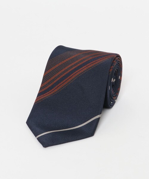 URBAN RESEARCH DOORS(アーバンリサーチドアーズ)の「LIFE STYLE TAILOR TIE YOUR TIE DESIGN タイ4(ネクタイ・メンズ・01GRY-BLU/02BRN-ORG/03NVY-ORG・-)」の3枚目の写真