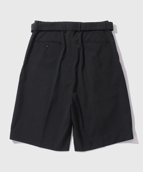 ADAM ET ROPE'(アダムエロペ)の「シアサッカー ベルテッドイージーショーツ(その他パンツ・メンズ・ブラック/ブラウン・L/M)」の11枚目の写真