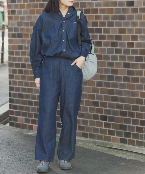 EKAL(エカル)の「『別注』Wrangler×EKAL デニムリラックスバギーパンツ(デニムパンツ・レディース・O.W/BLACK・Free)」の21枚目の写真