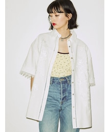 jouetie | エンブロイダリーオーバーシャツ(シャツ/ブラウス)