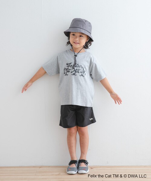 URBAN RESEARCH DOORS(アーバンリサーチドアーズ)の「Lee ATHLETIC SHORTS(KIDS)(その他トップス・キッズ・GREEN/BLACK・110/120/130/140)」の9枚目の写真