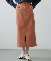 miclat | 大きいサイズ　カラーデニムスカート　miclat(スカート)