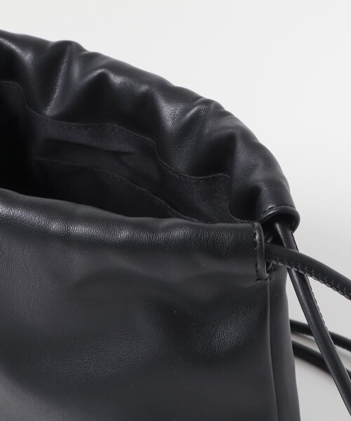URBAN RESEARCH Sonny Label（アーバンリサーチサニーレーベル）の「スムースギャザーポシェット（ショルダーバッグ・レディース・エクリュ/ニュアンスイエロー/ブラック・one）」の12枚目の写真