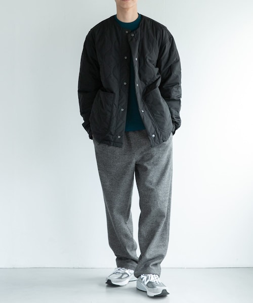 URBAN RESEARCH DOORS(アーバンリサーチドアーズ)の「FORK&SPOON リバーシブルノーカラーブルゾン(ブルゾン・メンズ・OLIVE/BLACK・4/5)」の10枚目の写真