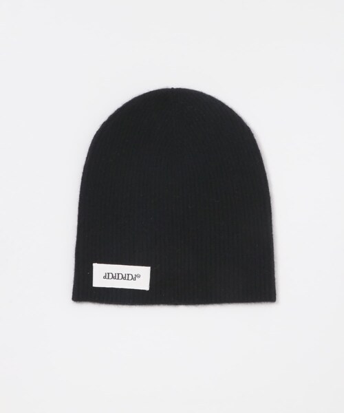 URBAN RESEARCH(アーバンリサーチ)の「dDdDdDd CASHMERE BEANIE(ニットキャップ/ビーニー・メンズ・BEIGE/BLACK/GRAY/CHAMPAGNE・Free)」の1枚目の写真