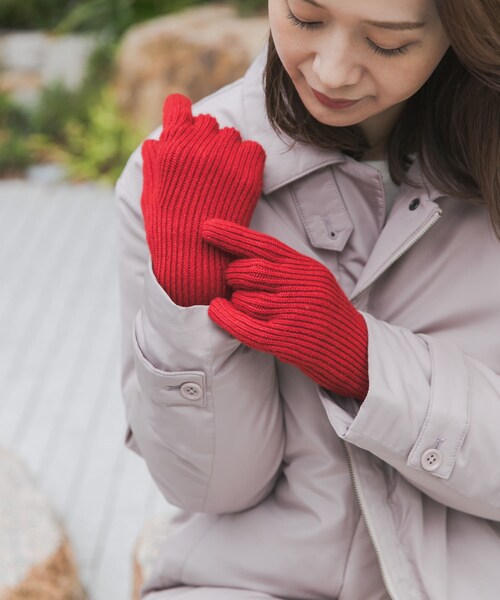 URBAN RESEARCH DOORS（アーバンリサーチドアーズ）の「ノットピリンググローブ（ベルト・レディース・OATMEAL/MUSTARD/RED/CHARCOAL・One）」の13枚目の写真