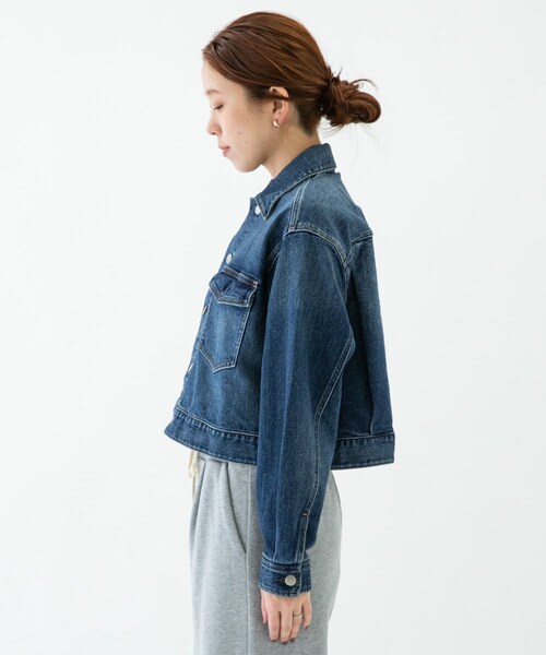 URBAN RESEARCH Sonny Label（アーバンリサーチサニーレーベル）の「Healthy DENIM　Dates（デニムジャケット・レディース・Mid Used・1）」の13枚目の写真