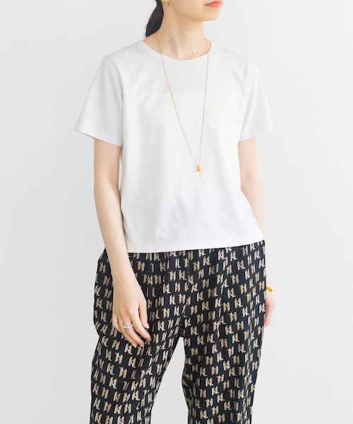 URBAN RESEARCH(アーバンリサーチ)の「『MADE IN JAPAN』NUANCE COLOR T-SHIRTS(Tシャツ/カットソー・レディース・STEEL/TOMATO/LEMON/BROWN・FREE)」の1枚目の写真