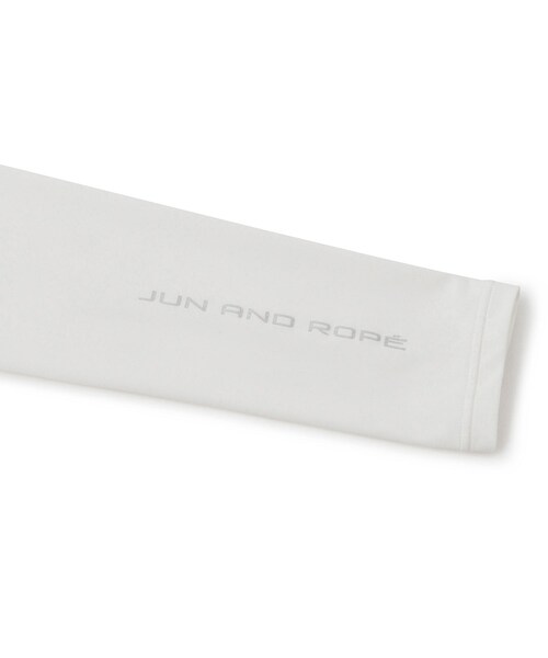 ROPE'（ロペ）の「【UVカット】【速乾】クールコアUVアームカバー（両手）（手袋・レディース・ブラック/ホワイト/ネイビー・F）」の10枚目の写真