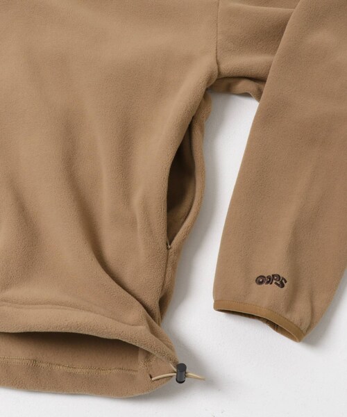 URBAN RESEARCH Sonny Label（アーバンリサーチサニーレーベル）の「OOPS　リサイクルマイクロフリースハーフジップ（その他トップス・メンズ・BLACK/CAMEL/GRAY・M/L/XL）」の19枚目の写真