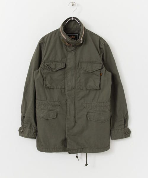 URBAN RESEARCH（アーバンリサーチ）の「ALPHA INDUSTRIES×URBAN RESEARCH iD　別注M-65COAT（ミリタリージャケット・レディース・KHAKI/BEIGE・XS）」の2枚目の写真