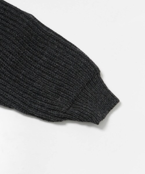 URBAN RESEARCH（アーバンリサーチ）の「『別注』OLDDERBY KNITWEAR×UR　Open Front Hoodie（カーディガン/ボレロ・レディース・MUSGO/PURPURA/NIEBLA・FREE）」の6枚目の写真