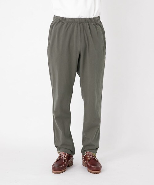 URBAN RESEARCH Sonny Label（アーバンリサーチサニーレーベル）の「ARMY TWILL　Heavy Jersey Pants（スウェットパンツ・メンズ・BLACK/KHAKI・M/L）」の8枚目の写真