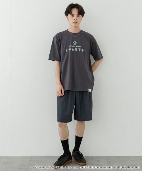 SENSE OF PLACE by URBAN RESEARCH(センスオブプレイスバイアーバンリサーチ)の「『別注』Jurassic World×SENSE OF PLACE T-SHIRTS/B(Tシャツ/カットソー・メンズ・WHITE/CHARCOAL/RED・M/L)」の19枚目の写真