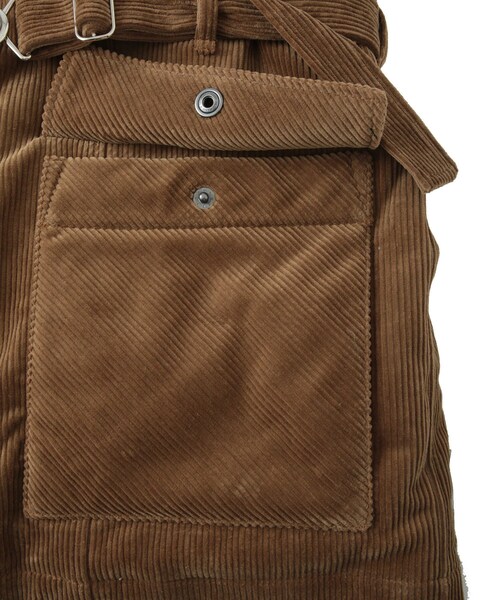 ADAM ET ROPE'(アダムエロペ)の「【KYOU/キョウ】KATAHDIN Corduroy Down Half Coat(ダウンジャケット/コート・メンズ・ダークブラウン・1/2)」の11枚目の写真