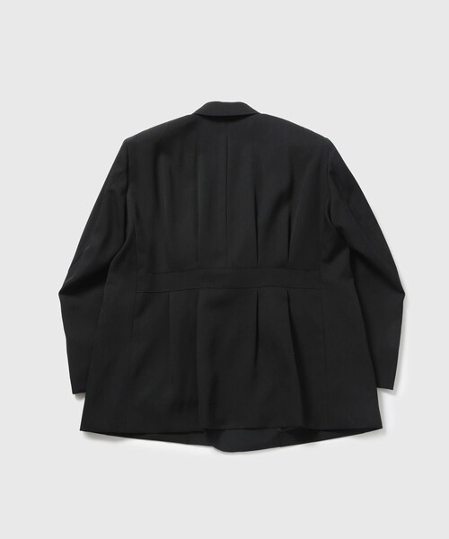 ADAM ET ROPE'(アダムエロペ)の「【DAIRIKU/ダイリク】Jerome Over Shoulder Tailored Jacket(テーラードジャケット・メンズ・ブラック・L)」の9枚目の写真