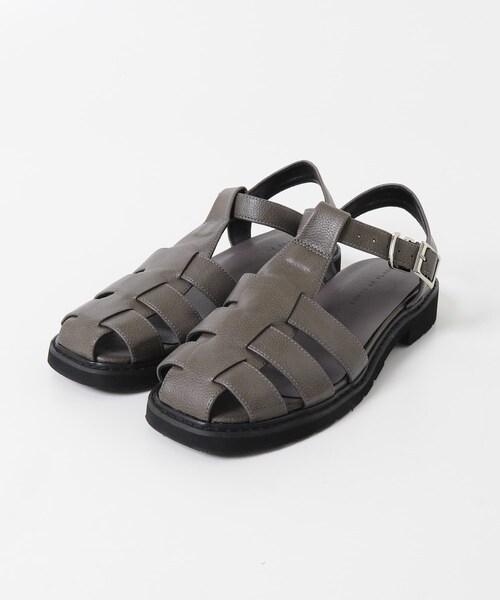 SENSE OF PLACE by URBAN RESEARCH(センスオブプレイスバイアーバンリサーチ)の「トラックソールグルカサンダル(サンダル・メンズ・BLACK/CHARCOAL/BROWN・26.5/27.5)」の11枚目の写真