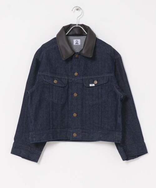 URBAN RESEARCH ROSSO(アーバンリサーチロッソ)の「『別注』Lee×ROSSO 2WAY COLLAR SHORT JACKET(デニムジャケット・レディース・OW BLACK/OW BLUE・Short)」の11枚目の写真