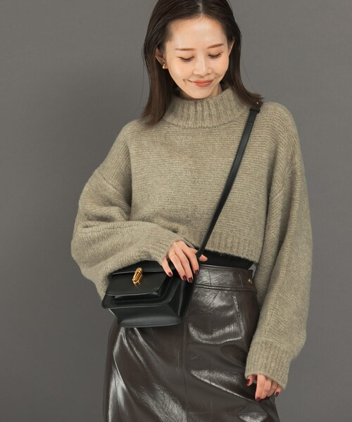 URBAN RESEARCH ROSSO（アーバンリサーチロッソ）の「クロップドマルチウェイニット（ニット/セーター・レディース・beige/aqua・FREE）」の12枚目の写真