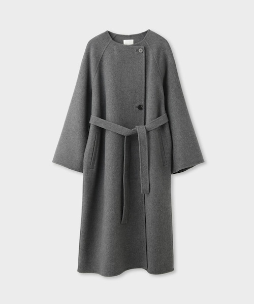 ROPE'（ロペ）の「【一部店舗限定】【REALM（レルム）】DOUBLE-FACED LONG COAT｜ロングコート（その他アウター・レディース・ブラック/チャコール・36/38）」の13枚目の写真