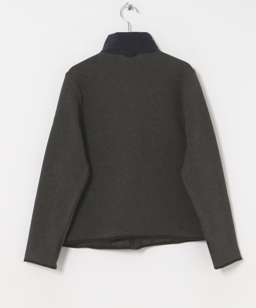 THE GOODLAND MARKET（ザグッドランドマーケット）の「AIGLE　ポーラテック フリースジャケット T-KIT（テーラードジャケット・レディース・G.LILAS/NOIR・36/38/40）」の7枚目の写真